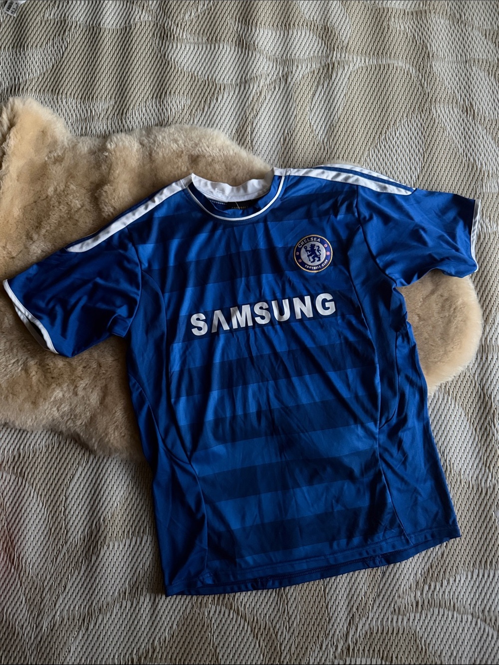BNWT Chelsea FC Blue Samsung Soccer Jersey